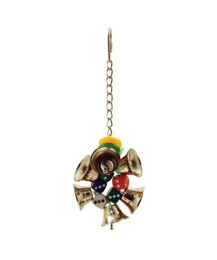 Bell Ringer Parrot Toy